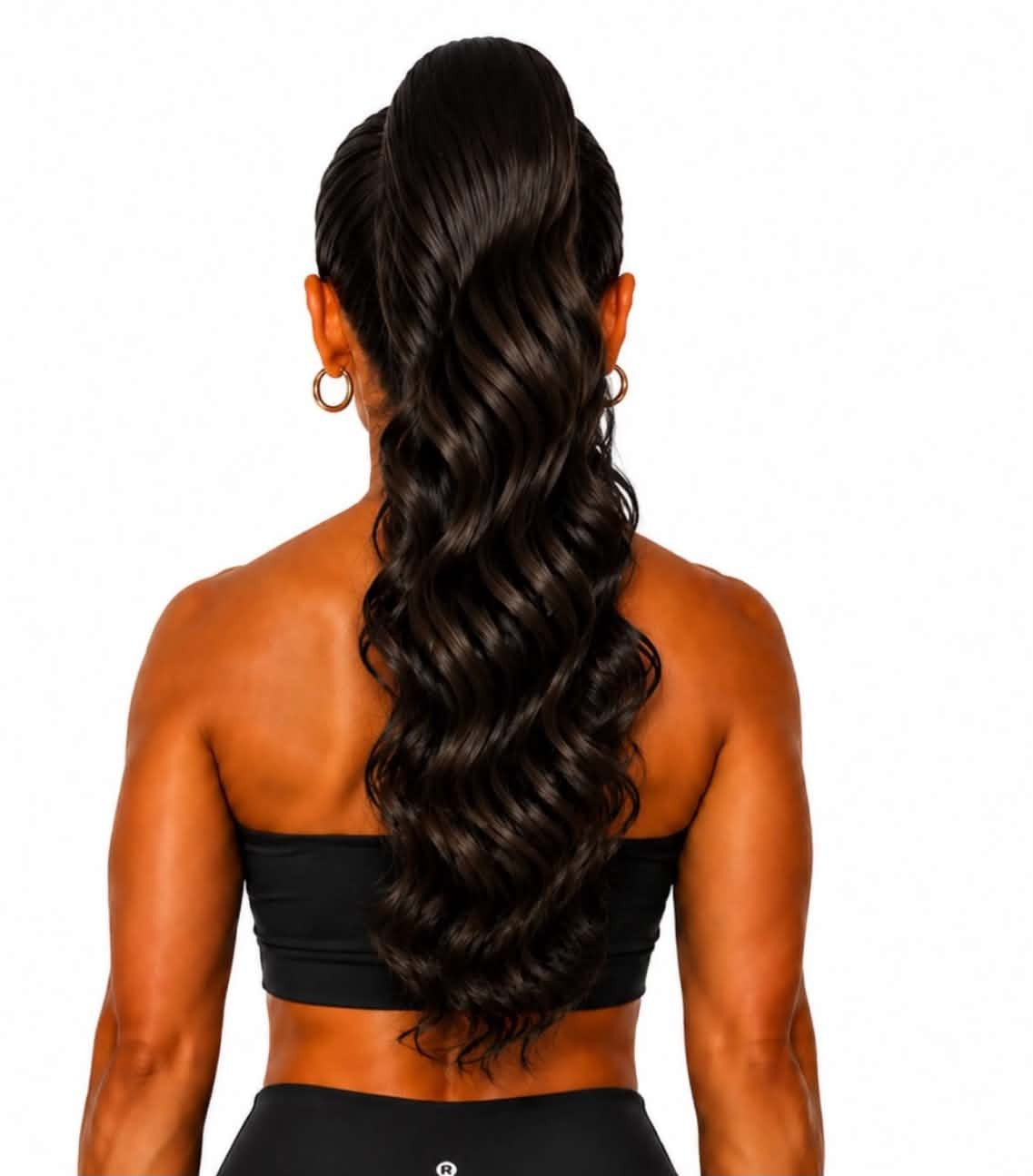 20" DARK BROWN