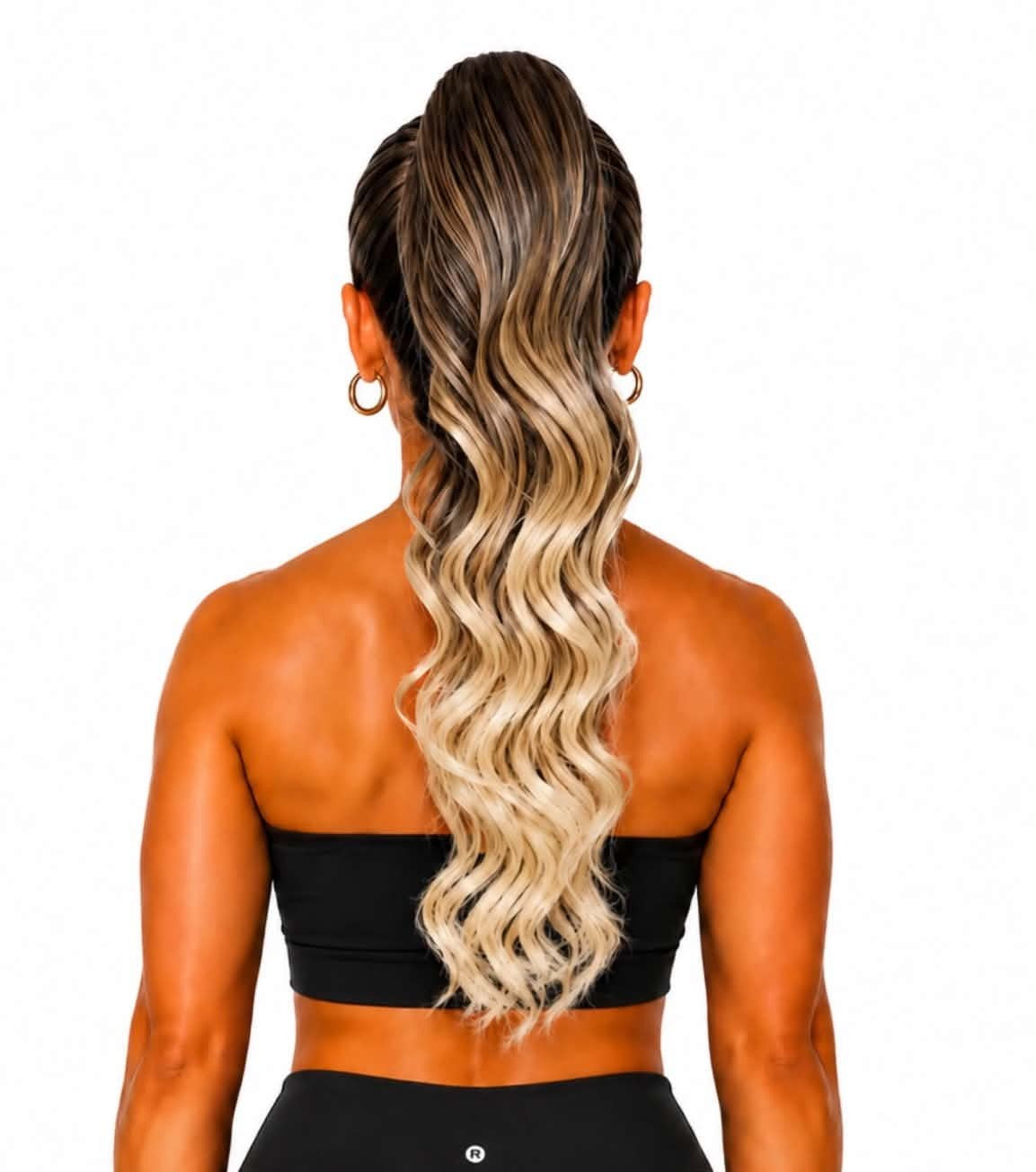 20” LUXE BROWN TO BLONDE WAVY