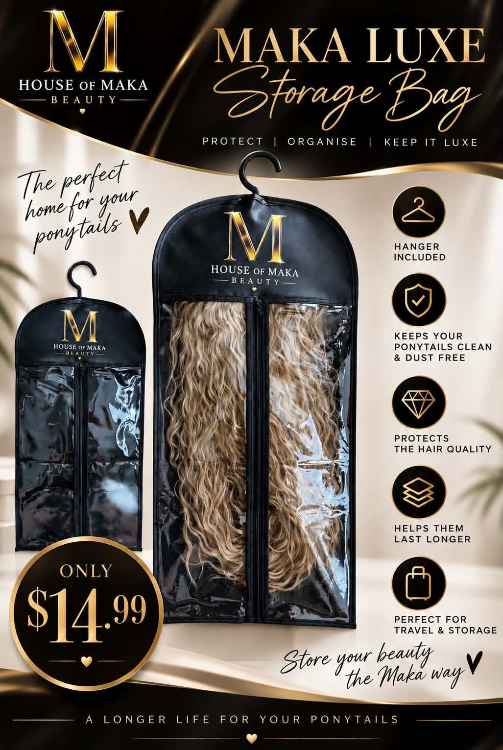 MAKA LUXE STORAGE BAG