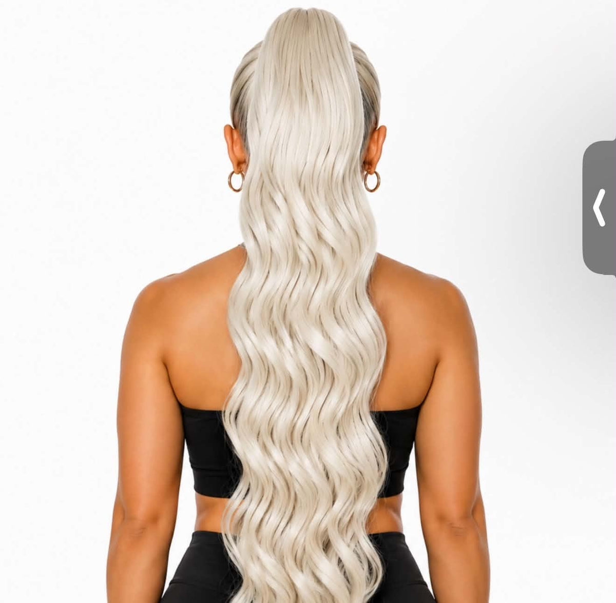 28" PLATINUM BLONDE WAVY