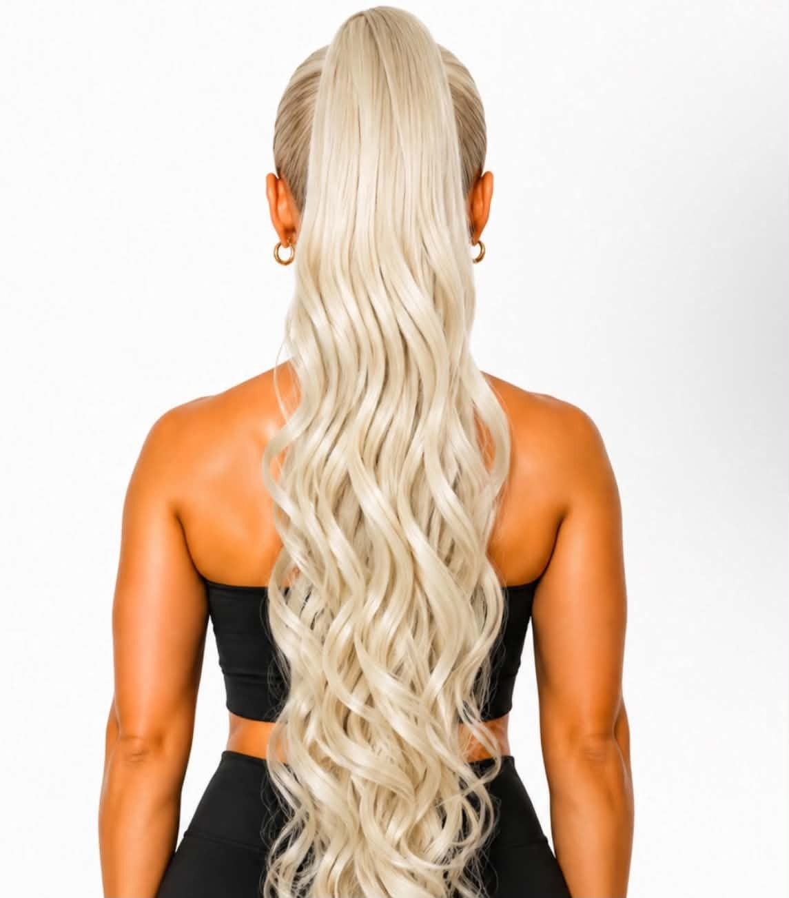 28" ULTRA BLONDE WAVY