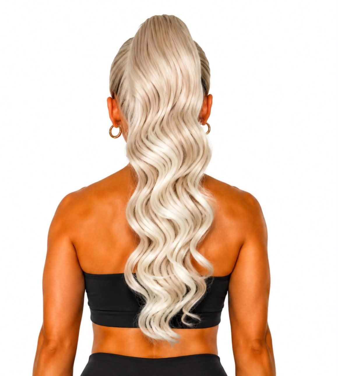 20" VANILLA SWIRL WAVY